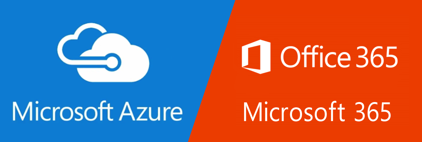 MicrosoftAzureとOffice365ロゴ